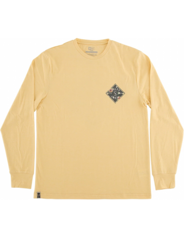 Island Time Premium Fit L/S Tee Yellow