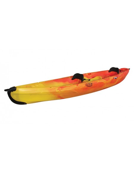 The Optio EVO is the SOT of reference of the Professionals team of two files in PE (options) for more comfort for the paddler.