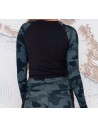 T-shirt Find Refuge Rahsguard Jade Camo