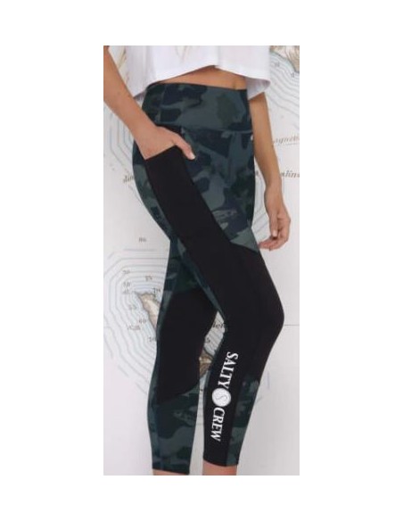 Legging Salty Crew Signature Jade Camo