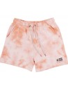 Short Alpha Sweatshirt Peach Tie Dye