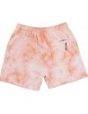 Short Alpha Sweatshirt Peach Tie Dye