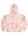 Alpha Zip Hoody Peach Tie Dye