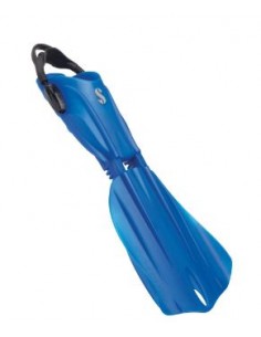 This multiple-award-winning fin offers the power, acceleration, and maneuverability of a blade fin, with the kicking comfort and
