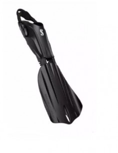 This multiple-award-winning fin offers the power, acceleration, and maneuverability of a blade fin, with the kicking comfort and