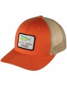 Mahi Mount Retro Trucker - Orange/Khaki