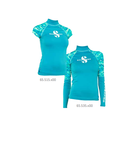 Short Sleeve Rash Guard Women Scubapro | Mergulho