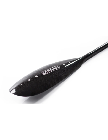 The Galaxy is an excellent paddle for Surfski or Down River with a small blade designed for the light weight female paddlers and