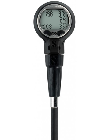 With its compact size and intuitive data display, the new Aladin H (Matrix) is a sharp-looking and full-featured dive computer t