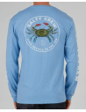 Blue Crabber Premium L/S Tee
