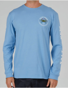 Blue Crabber Premium L/S Tee