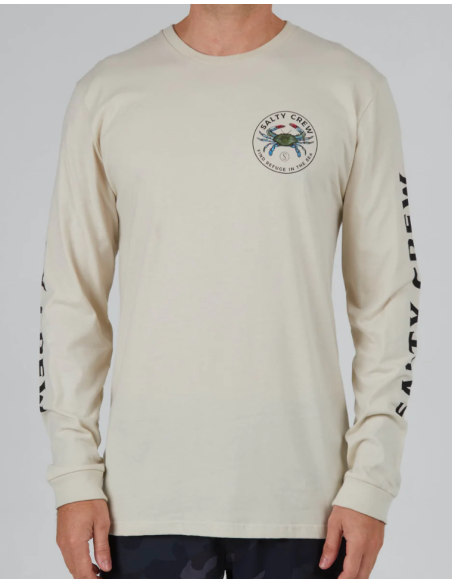 Blue Crabber Premium L/S Tee