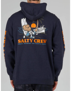 Siesta Hood Fleece - Navy
