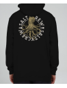 Tentacles Hooded Fleece - Black