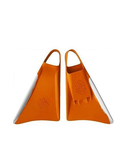 SWIMFINS AIR HUBB Orange/White (Small-Medium)