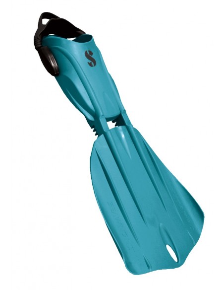 This multiple-award-winning fin offers the power, acceleration, and maneuverability of a blade fin, with the kicking comfort and